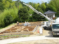 本住寺 基礎工事